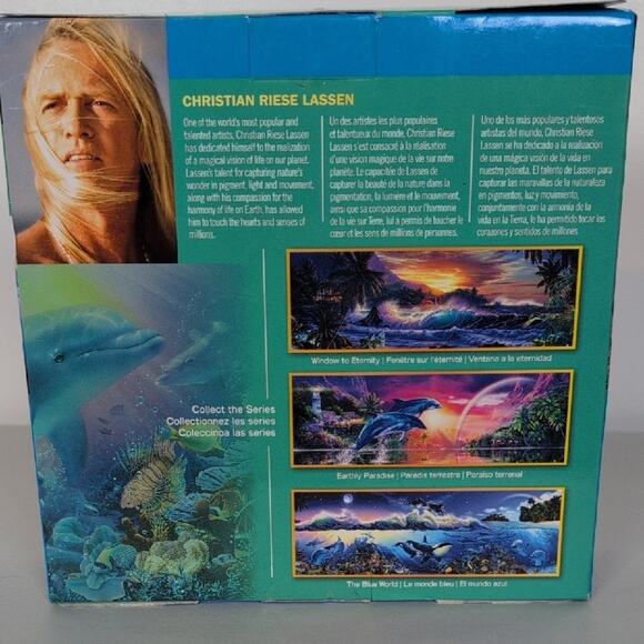 NIB Christian Reese Lassen Believe the Dream Panoramic Jigsaw Puzzle - Picture 4 of 7